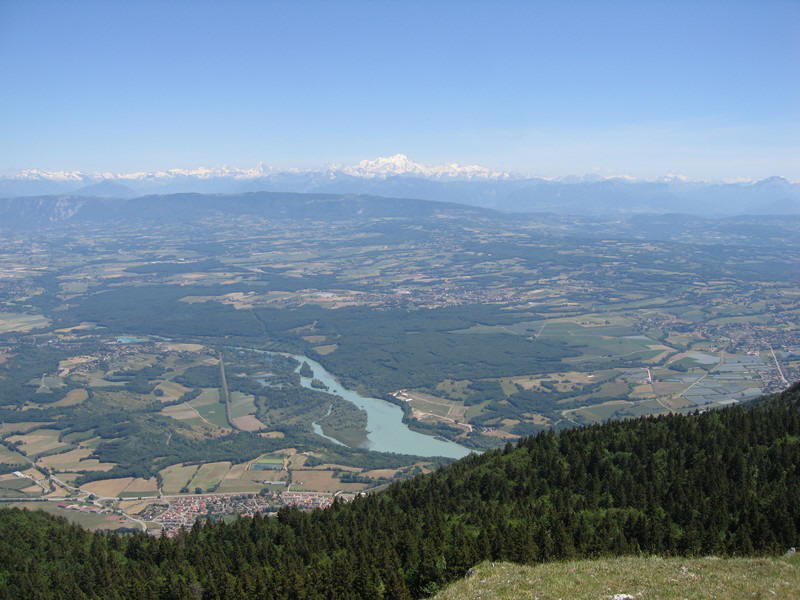Crêt de la Goutte ou Grand Crêt d'Eau, randonnée d'été depuis Collonges